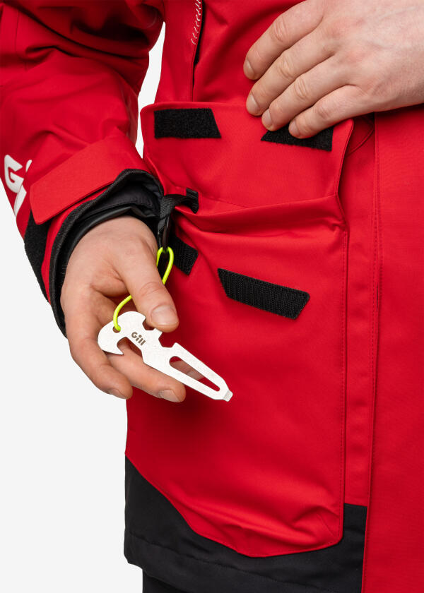 Купить GILL OS14J-RED01-XL Мужская куртка OS1 Ocean / красный / Размер одежды: XL 7ft.ru в интернет магазине Семь Футов