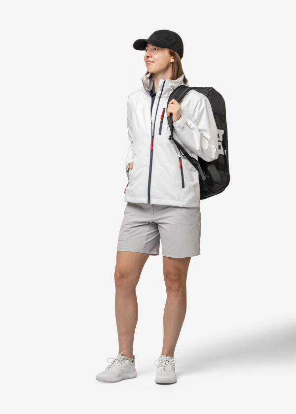 Купить Helly hansen 34448_001-l Куртка Crew Hooded 2.0 White 30x25x10 7ft.ru в интернет магазине Семь Футов