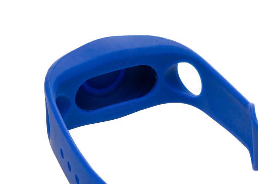 Купить Силиконовый браслет Fell Marine MOB+ xBAND 72.380.303 синий для передатчика xFOB 7ft.ru в интернет магазине Семь Футов