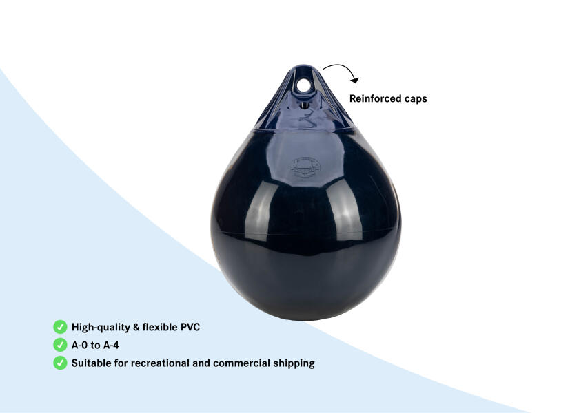 Купить POLYFORM NORWAY A Series Ball Fender / blue 33417-bvs 7ft.ru в интернет магазине Семь Футов