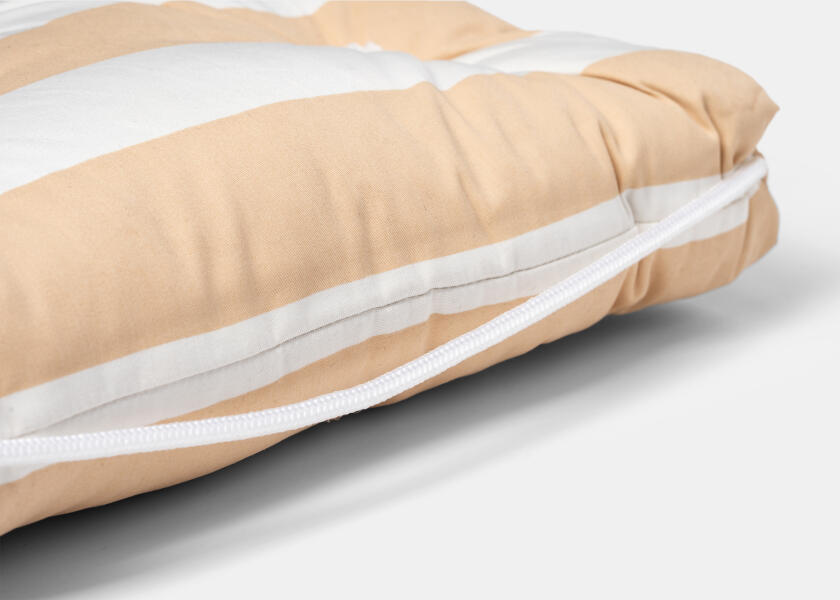 Купить Kapok Single Cushion / beige / wide stripes 57350-bvs 7ft.ru в интернет магазине Семь Футов