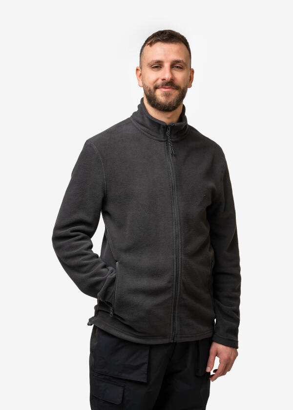 Купить GILL CC50-GRA01 Мужская куртка Pursuit на молнии флис/графит / Размер одежды: М 7ft.ru в интернет магазине Семь Футов