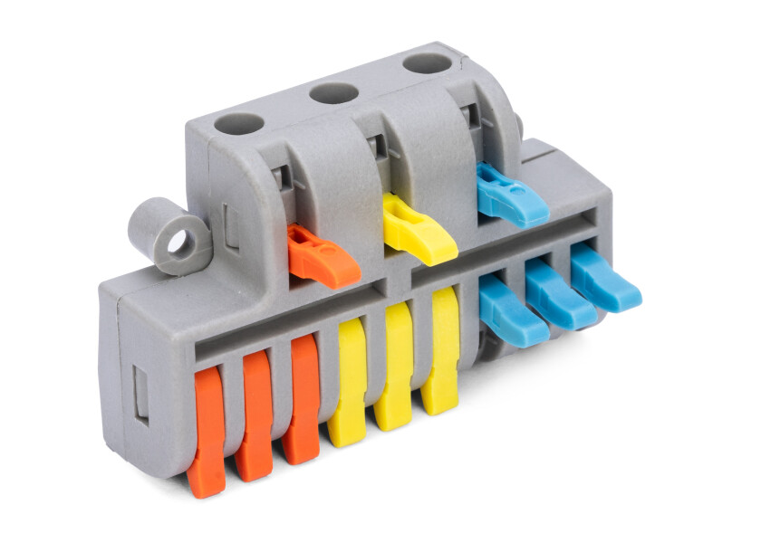 Купить SEATEC Connection terminal 3 inputs - 9 outputs / 0.2 - 4 mm2 / 2 pcs. 29754-bvs 7ft.ru в интернет магазине Семь Футов