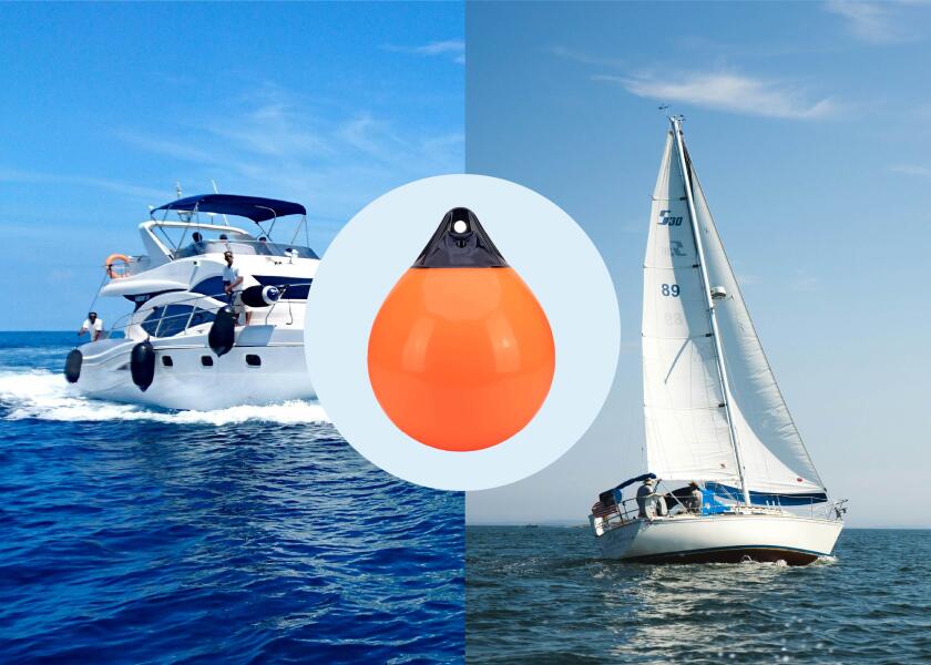 Купить POLYFORM NORWAY A Series Ball Fender / red 33418-bvs 7ft.ru в интернет магазине Семь Футов