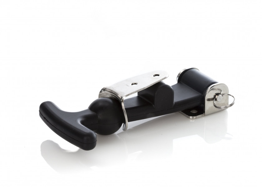 Купить Фиксатор капота Roca 420152 130x34мм резиновый с креплением из нержавеющей стали AISI304 7ft.ru в интернет магазине Семь Футов