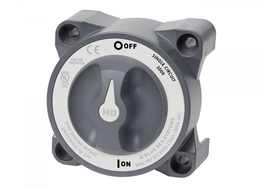 Купить BLUE SEA 3000 Выключатель аккумулятора / 600 А 20181-bvs 7ft.ru в интернет магазине Семь Футов