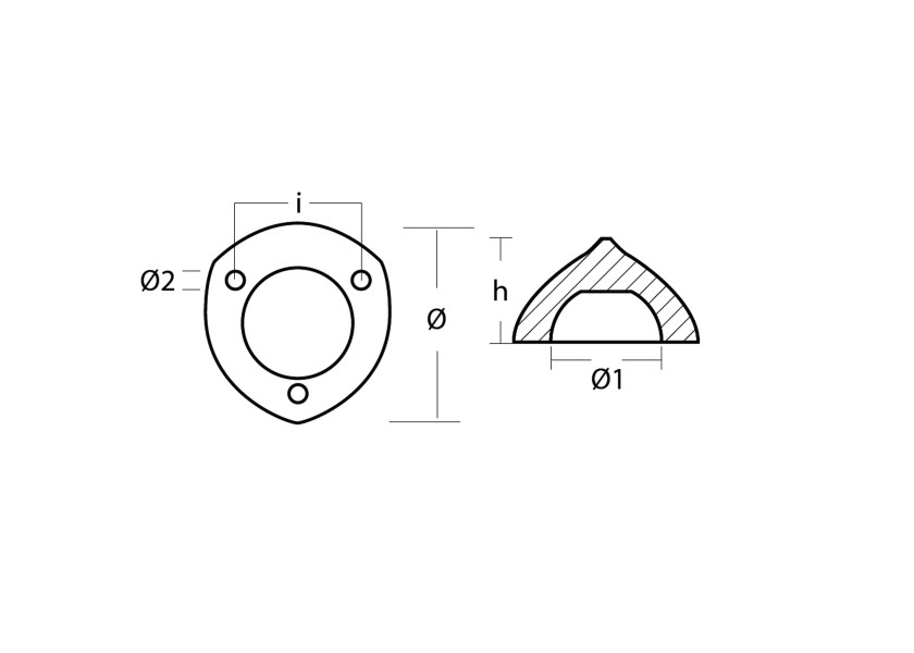 Купить Zinc Anode suitable for 3-blade MAX PROP Classic Propeller / 63 mm 29617-bvs 7ft.ru в интернет магазине Семь Футов