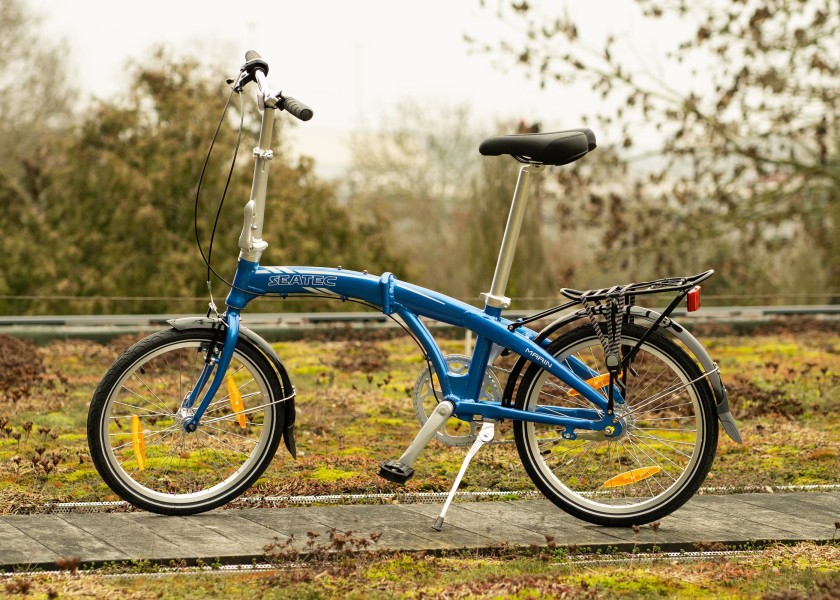 Купить SEATEC MARIN Aluminium Compact Folding Bike / 20 inch / blue 86181-bvs 7ft.ru в интернет магазине Семь Футов