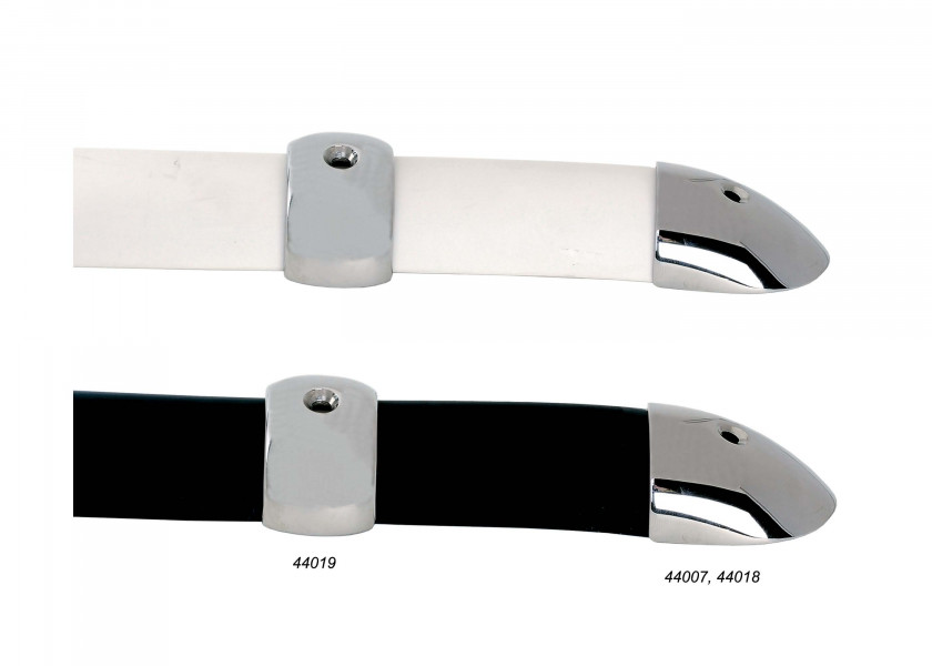 Купить Законцовка Tessilmare RADIAL 30 SS 130-500-500 для привального бруса из нержавеющей стали AISI316, Osculati 44.484.00 7ft.ru в интернет магазине Семь Футов