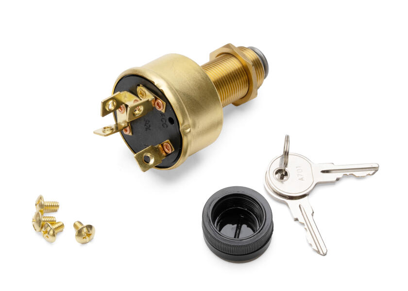 Купить Ignition switch with glow start, waterproof / brass 80374-bvs 7ft.ru в интернет магазине Семь Футов
