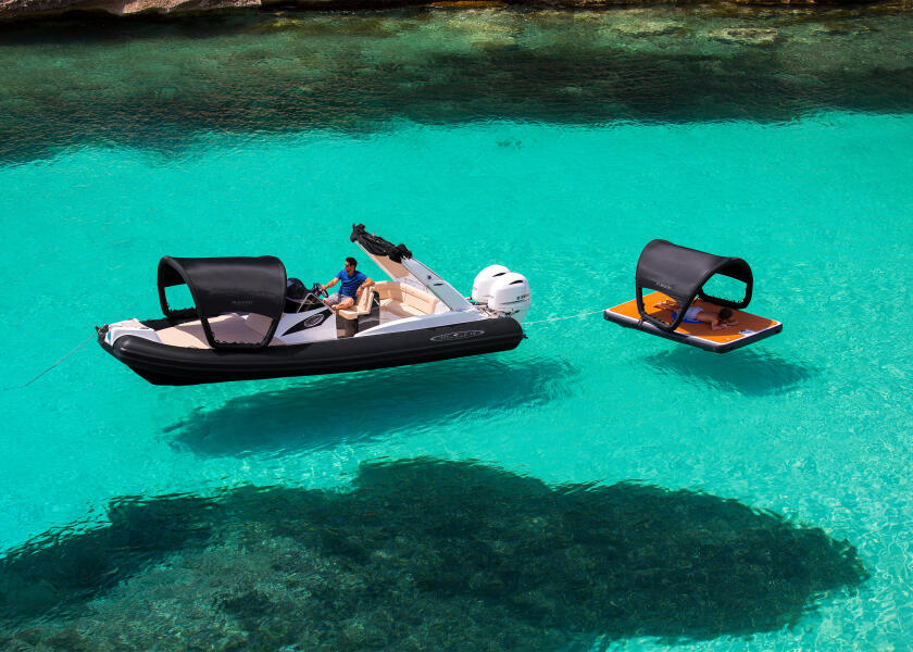 Купить DECKTENT Inflatable Bimini / size S / black 32293-bvs 7ft.ru в интернет магазине Семь Футов