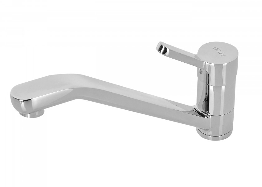 Купить BAVARIA 463255 Смеситель для кухни, изогнутый 24424-bvs 7ft.ru в интернет магазине Семь Футов