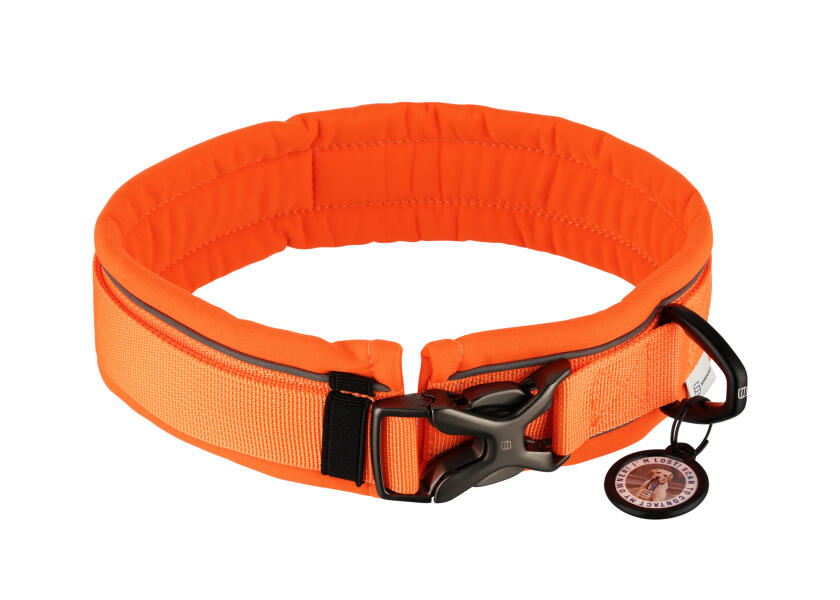 Купить SPRENGER Мягкий ошейник для собак / оранжевый / Ширина: 35 мм 7ft.ru в интернет магазине Семь Футов