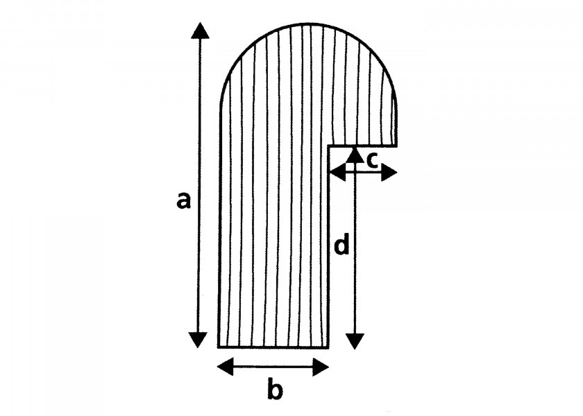 Купить ARC N011 Профиль края стола / прибл. 2 м 70056-bvs 7ft.ru в интернет магазине Семь Футов