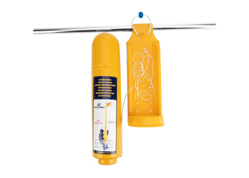 Купить Надувной спасательный буй Plastimo IOR 63455 150N 200 см из полиэстера желтый 7ft.ru в интернет магазине Семь Футов