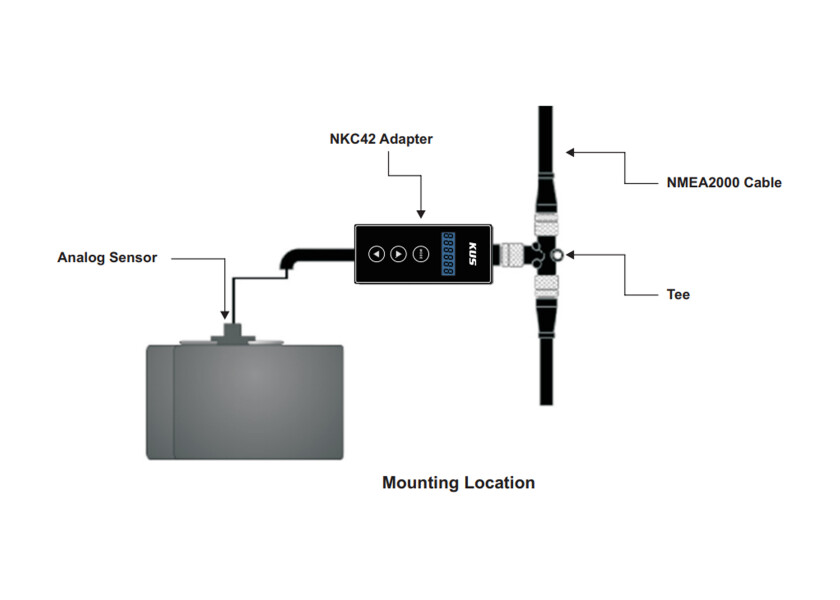 Купить KUS 24237 Аналоговый преобразователь NMEA2000 NKC42 24237-bvs 7ft.ru в интернет магазине Семь Футов