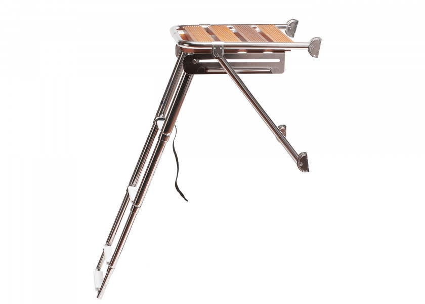 Купить Transom Platform, stainless steel / teak with telescopic ladder 16511-bvs 7ft.ru в интернет магазине Семь Футов
