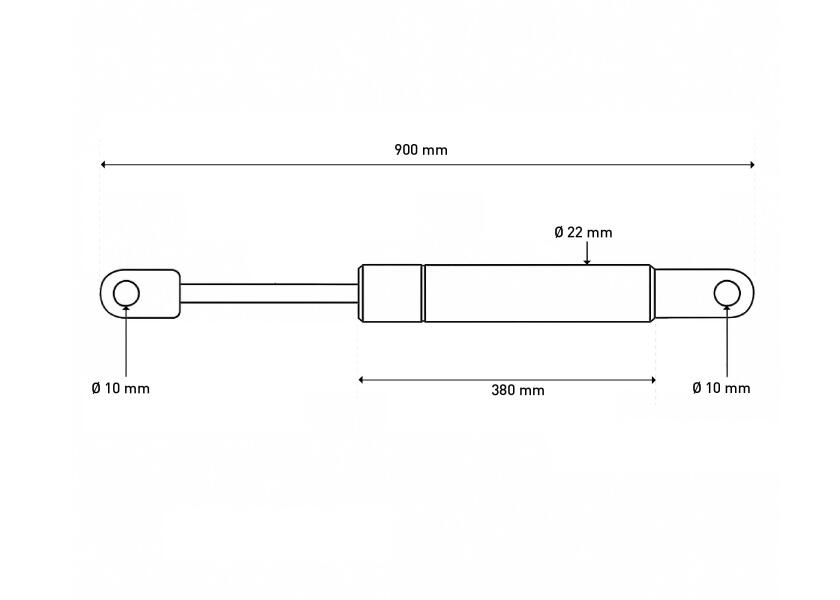 Купить Gas Springs 33305-bvs 7ft.ru в интернет магазине Семь Футов
