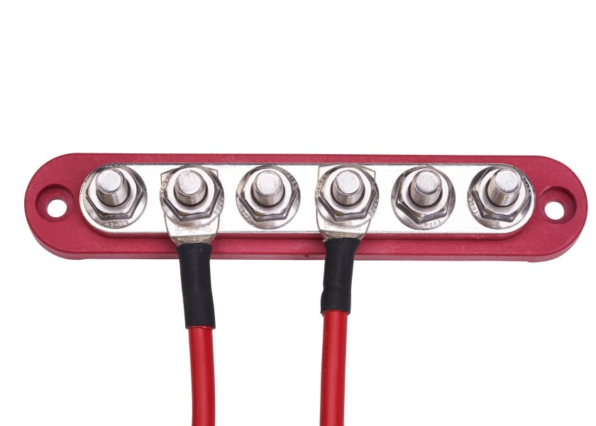 Купить SEATEC Busbar with Housing / 6x M8 / red 29740-bvs 7ft.ru в интернет магазине Семь Футов