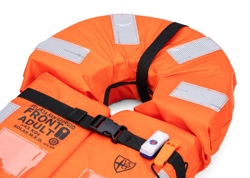 Купить VELERIA SAN GIORGIO SOLAS Foam Life Jacket with Distress Light / 43-140 kg 57886-bvs 7ft.ru в интернет магазине Семь Футов
