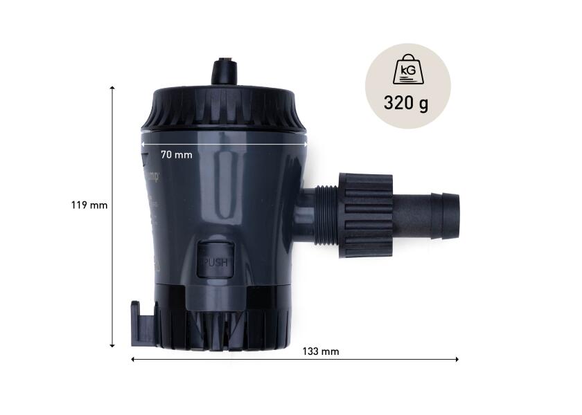 Купить JOHNSON PUMP Aqua Void Automatic Bilge Pump / 500 GPH / 12 V / 38 l/min 48335-bvs 7ft.ru в интернет магазине Семь Футов