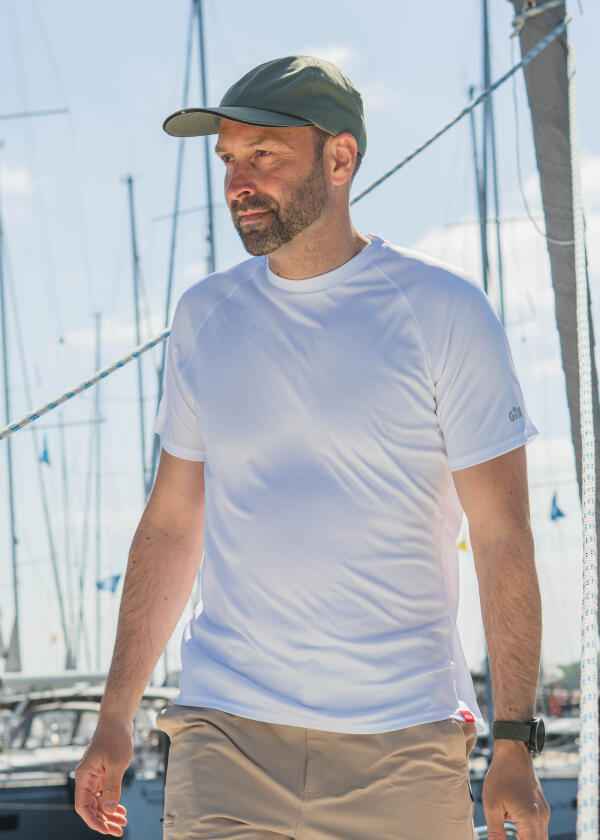 Купить Gill UV010-WHI01-XXL Футболка с коротким рукавом UV Tec Белая White 2XL 7ft.ru в интернет магазине Семь Футов