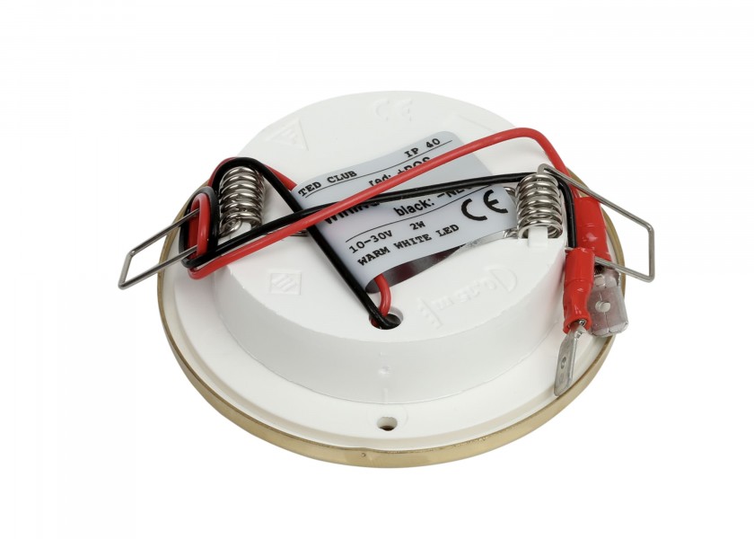 Купить QUICK TED LED Ceiling Light / Gold, polished 67195-bvs 7ft.ru в интернет магазине Семь Футов