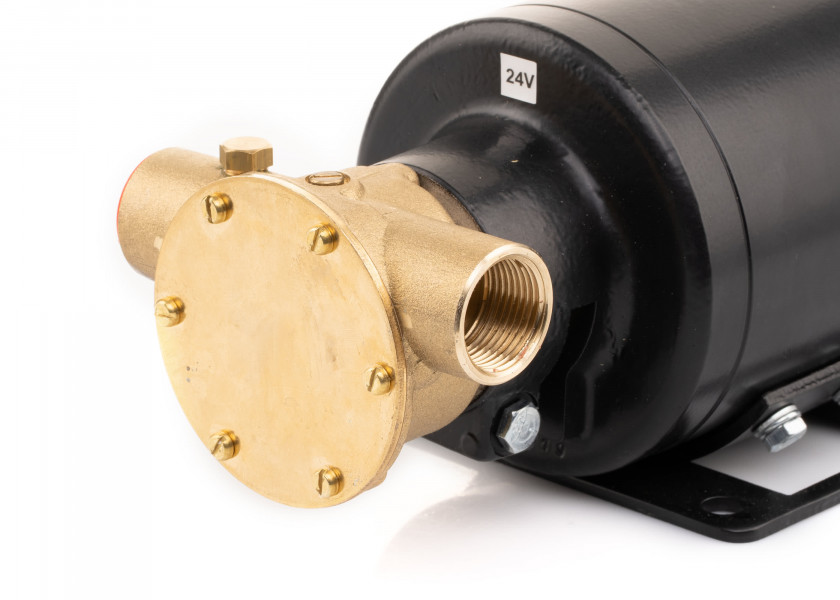 Купить Помпа импеллерная самовсасывающая Johnson Pump F5B-19 10-24188-2 24В 55л/мин 258х131х120мм 7ft.ru в интернет магазине Семь Футов