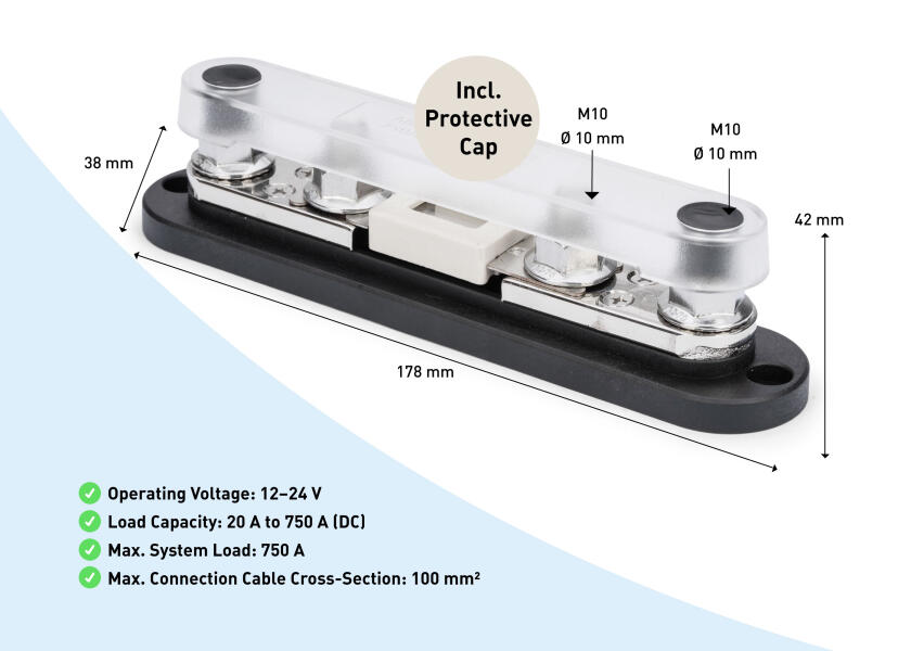 Купить SEATEC STS Fuse Block with cover / 750 A 34118-bvs 7ft.ru в интернет магазине Семь Футов
