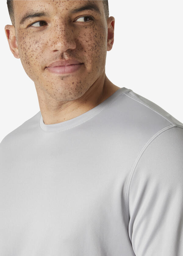 Купить HELLY HANSEN 49582_853-2XL Мужская рубашка с длинными рукавами HH TECH CREW 2.0 / светло-серый / Размер одежды: XXL 7ft.ru в интернет магазине Семь Футов