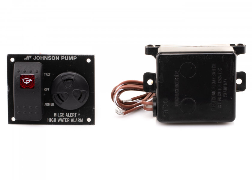 Купить Панель управления для трюмных помп Johnson Pump 34-72303-002 Bilge Alert 24В 20А 90дБ 73x60мм с аварийным сигналом 7ft.ru в интернет магазине Семь Футов