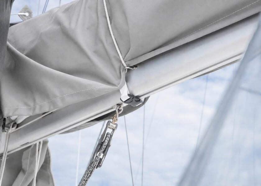 Купить DIEKOW SAILS Чехол на грот/светло-серый / Для длины стрелы: 3,55 м. 7ft.ru в интернет магазине Семь Футов