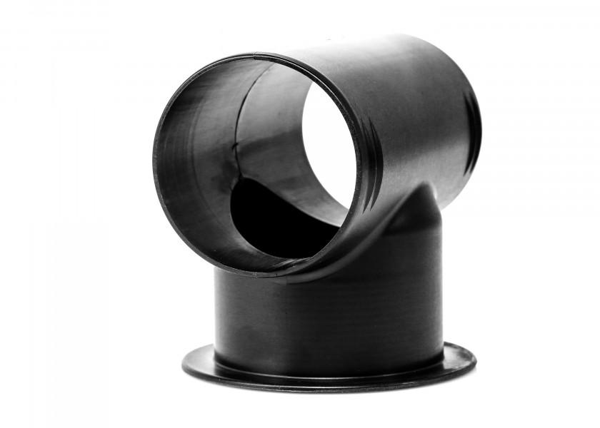 Купить Тройник воздуховода T-образный Webasto 1320476A отверстия Ø60мм 90° с внутренней резьбой из чёрного пластика 7ft.ru в интернет магазине Семь Футов