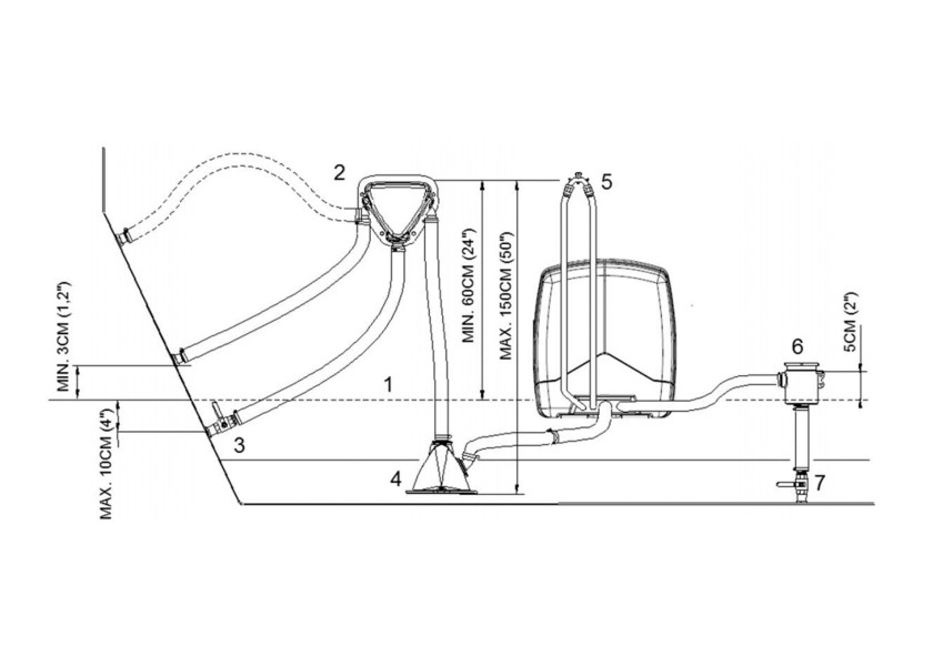 Купить WHISPER POWER 40230201 Комплект для подачи воды / 1/2 7ft.ru в интернет магазине Семь Футов