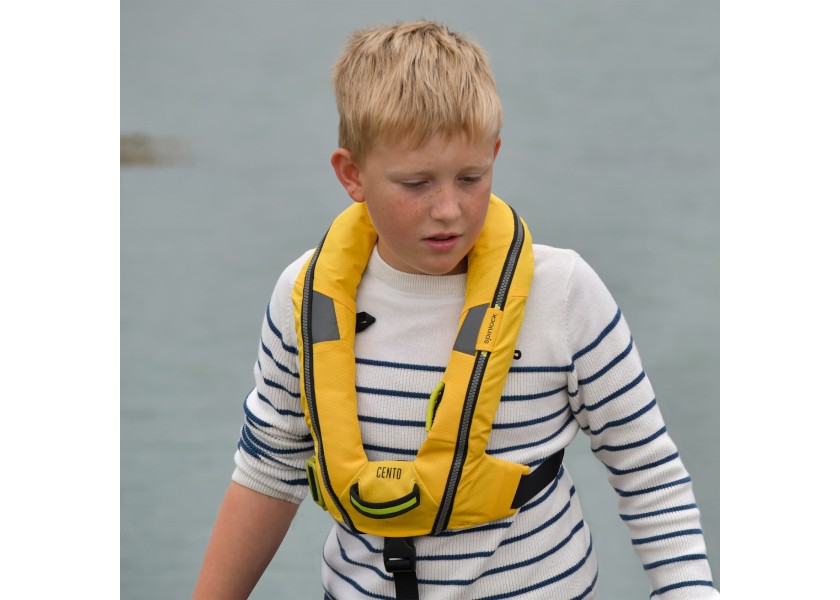 Купить SPINLOCK Cento Junior Life Jacket 100N / yellow 47567-bvs 7ft.ru в интернет магазине Семь Футов