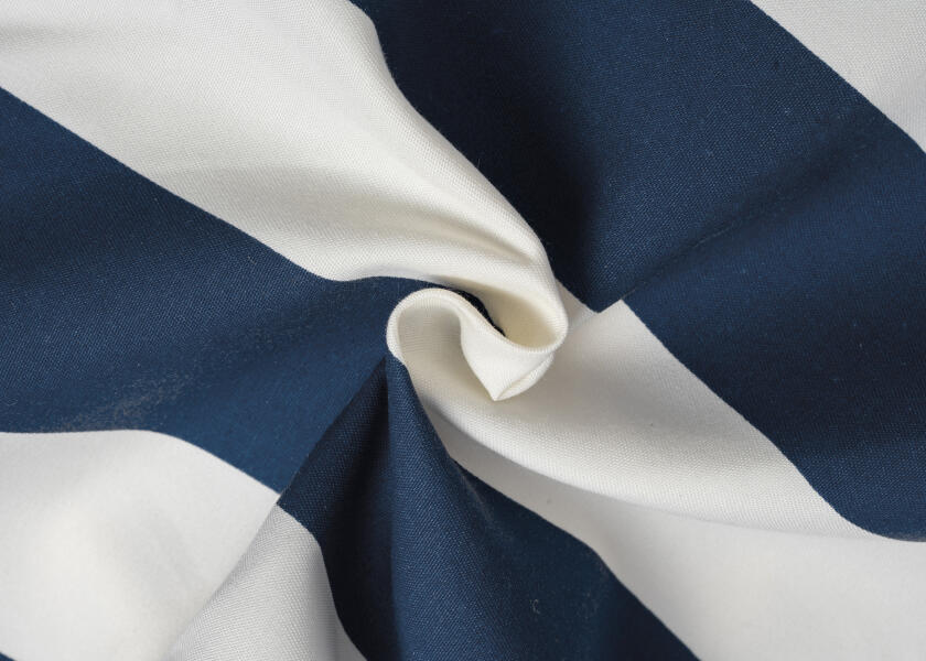 Купить Декоративная подушка Капок / темно-синий / широкие полосы 7ft.ru в интернет магазине Семь Футов