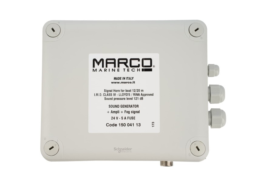 Купить Горн туманный электрический Marco EW2-M 15004113 24 В для судов длиной 12 - 20 м 7ft.ru в интернет магазине Семь Футов