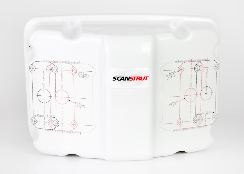 Купить Держатель дисплея Scanstrut Helm Pod SPH-13-W наклон на 7° для 13-дюймовых дисплеев с креплением из нержавеющей стали белый 7ft.ru в интернет магазине Семь Футов