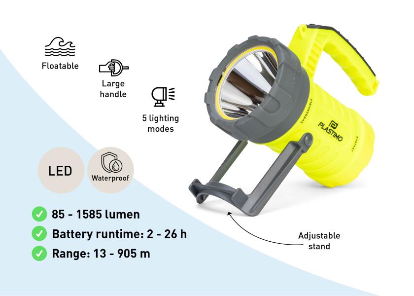 Купить PLASTIMO X-SPOT Handheld Spotlight 31434-bvs 7ft.ru в интернет магазине Семь Футов