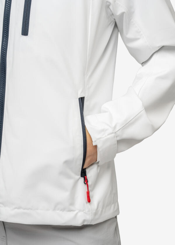 Купить Helly hansen 34448_001-l Куртка Crew Hooded 2.0 White 30x25x10 7ft.ru в интернет магазине Семь Футов