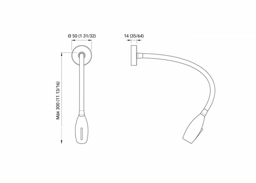 Купить QUICK MAYA Reading Light / warm white 67099-bvs 7ft.ru в интернет магазине Семь Футов