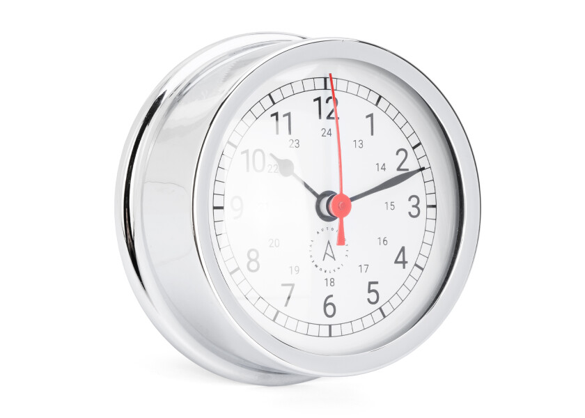 Купить AUTONAUTIC ATLANTIC 95 Quartz Clock / Arabic Dial / chrome-plated 50280-bvs 7ft.ru в интернет магазине Семь Футов