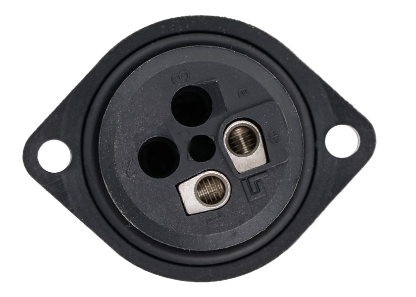 Купить Philippi 445040002 Serie 692 2 Полюс Фланцевое основание Black 7ft.ru в интернет магазине Семь Футов