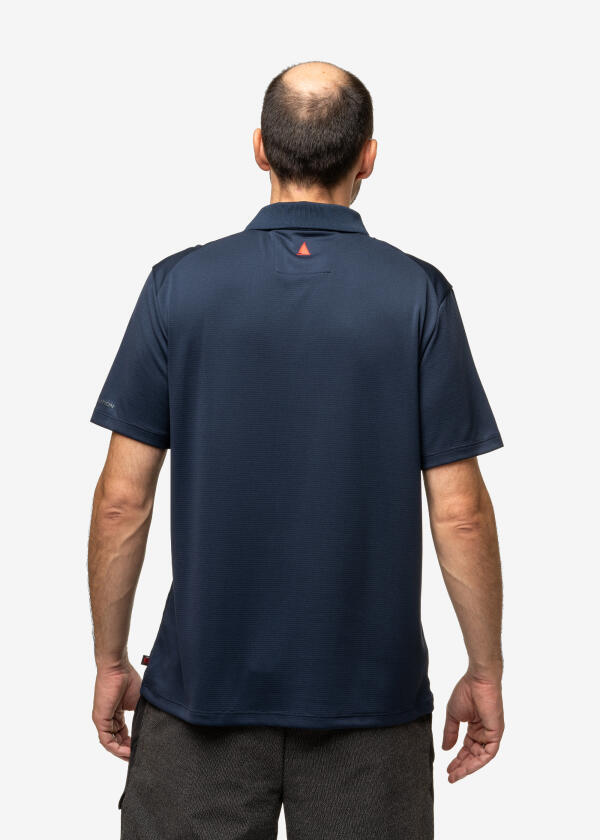 Купить MUSTO SUNBLOCK Evolution Crew Men's Polo / navy 483127-bvs 7ft.ru в интернет магазине Семь Футов