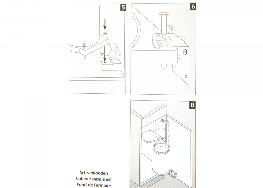 Купить BAVARIA Garbage Can / 13 litres 19773-bvs 7ft.ru в интернет магазине Семь Футов