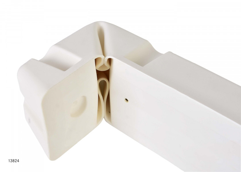 Купить PLASTIMO Dock Fender / angled version / 490 x 12 x 72 mm 13824-bvs 7ft.ru в интернет магазине Семь Футов