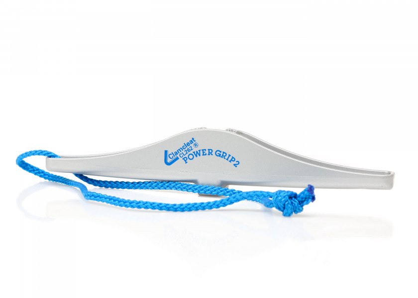 Купить Рукоятка для поднятия и натяжения паруса Clamcleat CL262 Power Grip 2 189x18x36мм двуручная для канатов Ø3-6мм 7ft.ru в интернет магазине Семь Футов