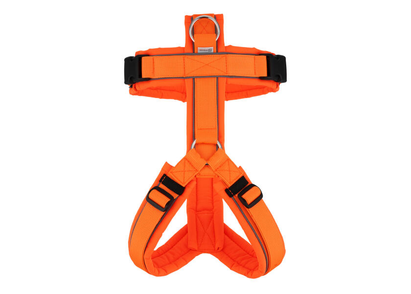 Купить SPRENGER Шлейка для собак Y-Harness 2.0 / неоновый оранжевый / Окружность груди: 36 - 42 см. 7ft.ru в интернет магазине Семь Футов