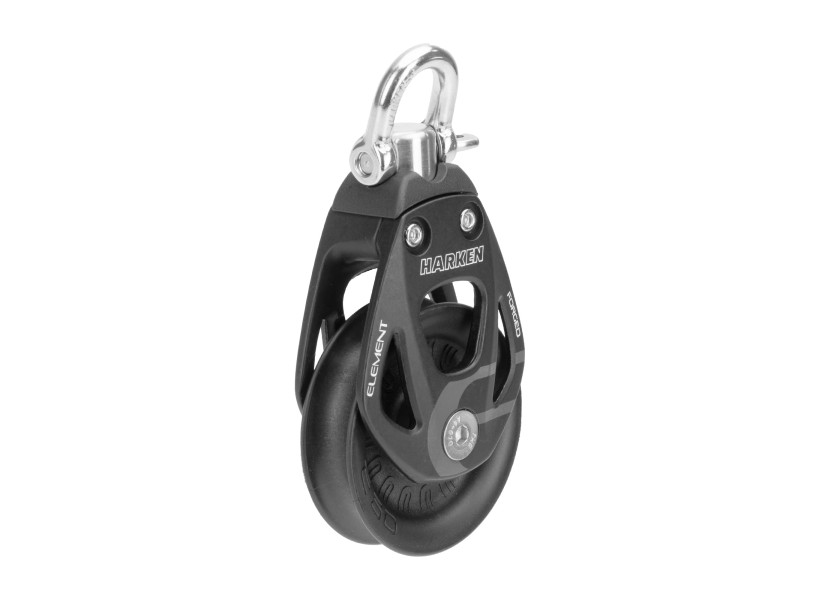 Купить Harken 6230 45 Mm Одиночный поворотный шкив Черный Black / Silver 7ft.ru в интернет магазине Семь Футов