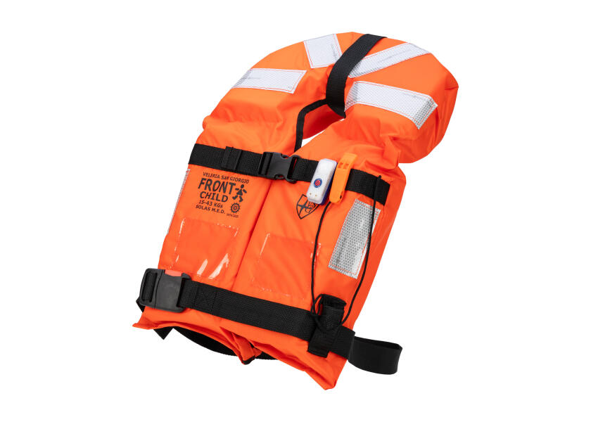 Купить VELERIA SAN GIORGIO SOLAS Children's Foam Life Jacket with Distress Light / 15-43 kg 57885-bvs 7ft.ru в интернет магазине Семь Футов